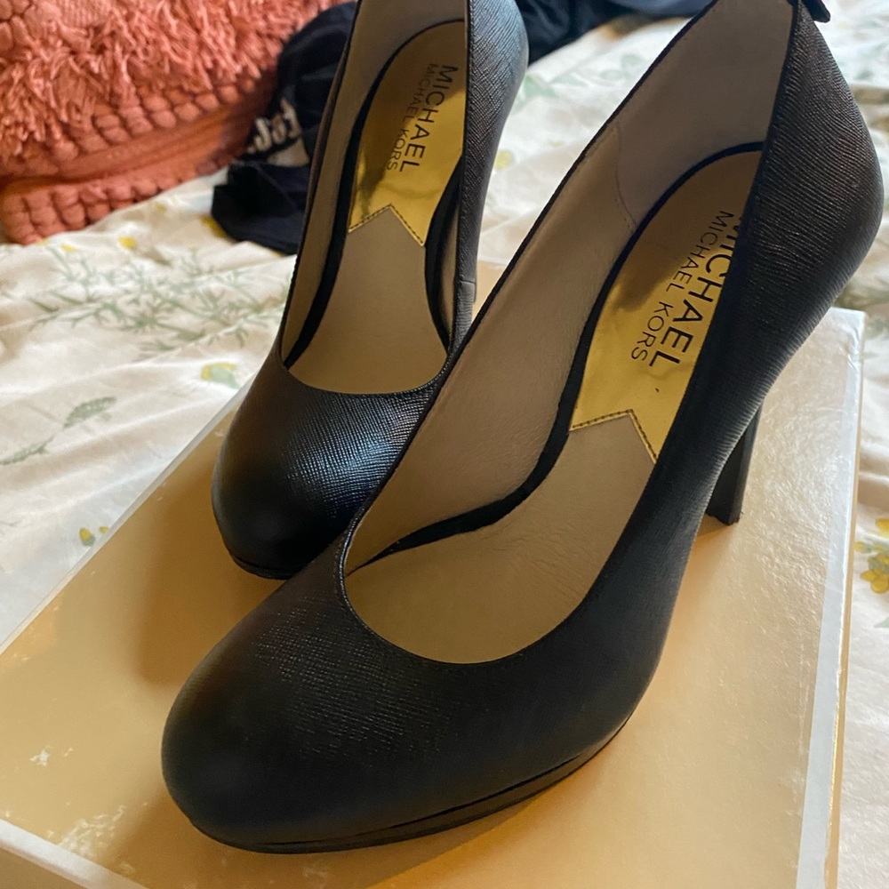 Black heels